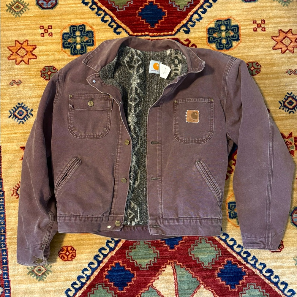Vintage American made lined Carhartt jacket